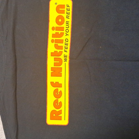 Reef Nutrition Fish Graphic T-Shirt Xl Short Sleeve Gildan - Picture 3 of 4